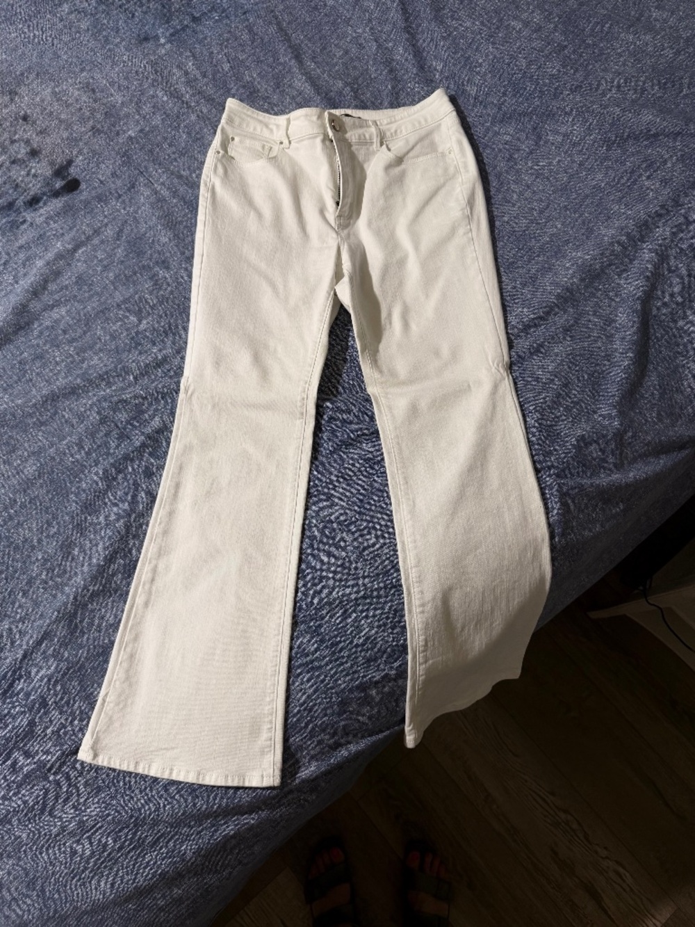 White jeans